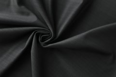 ткань черная костюмная шерсть с шелком Италия