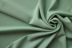 ткань зеленый креп из шерсти (цвет шалфей) Италия