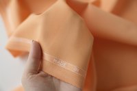 ткань светло-оранжевая шерсть
