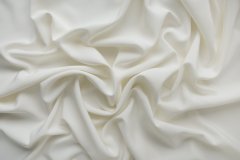 ткань кади молочного цвета Италия