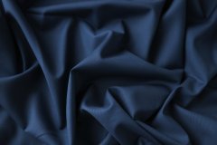 ткань костюмная шерсть ярко-синего цвета Италия