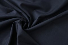 ткань темно-синяя шерсть (жаккард) Италия