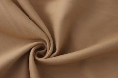 ткань двусторонняя двухслойная шерсть карамельного цвета Италия