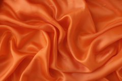 ткань подкладочная вискоза цвета сочный апельсин Италия