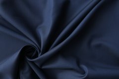 ткань жаккардовая шерсть синего цвета Италия