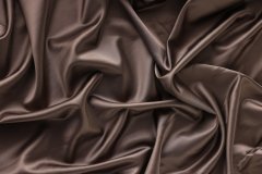 ткань костюмно-плательная шерсть с вискозой коричневая Италия