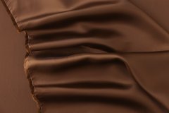 ткань подкладочная вискоза коричневого цвета Италия