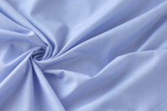 ткань рубашечный хлопок сиренево-голубой (перванш) Италия