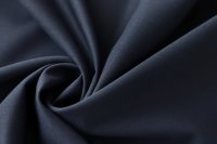ткань костюмно-плательная шерсть тёмно-синяя