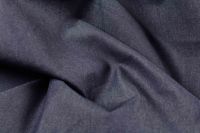 ткань джинсовая ткань джинсовая ткань хлопок однотонная синяя Италия