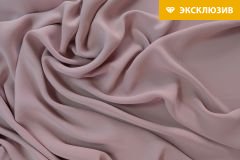 ткань шелковое кади цвета румян (в 2х кусках: 6.4м и 1.55) кади шелк однотонная розовая Италия